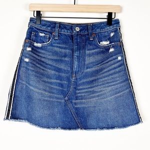 A & F Jean Denim Mini Skirt 2